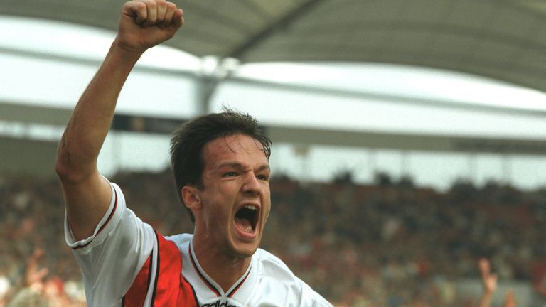 Platz 9: Fredi Bobic (VfB Stuttgart) - 20 Minuten