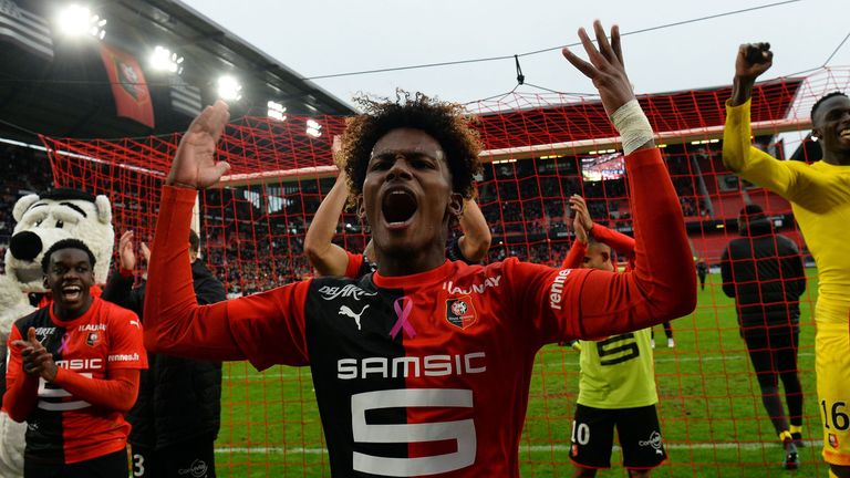 PLATZ 15: Yann Gboho (Stade Rennes) - 18 Jahre, 9 Monate, 13 Tage