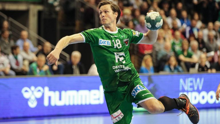 Platz 1: Ein Muster an Beständigkeit ist Berlins Linksaußen Hans Lindberg. Der mittlerweile 38-jährige Däne traf im Jahr 2019 für die Füchse insgesamt 227 Mal. Mit diesem Wert führt er die Rangliste der Top-Torjäger an.