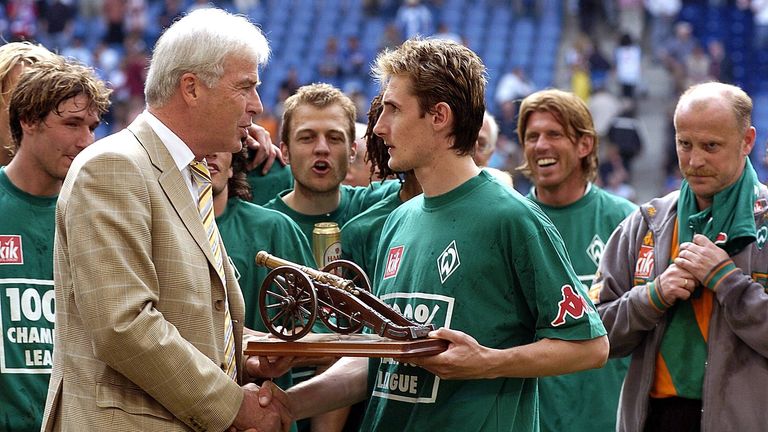 MIROSLAV KLOSE (Werder Bremen) - Torschützenkönig Saison 2005/06 - 25 Tore in 26 BL-Spielen