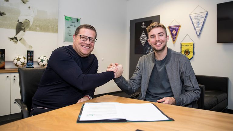 Christoph Kramer (r.) verlängert langfristig bei Borussia Mönchengladbach. (Quelle Bild: twitter.com/borussia) 