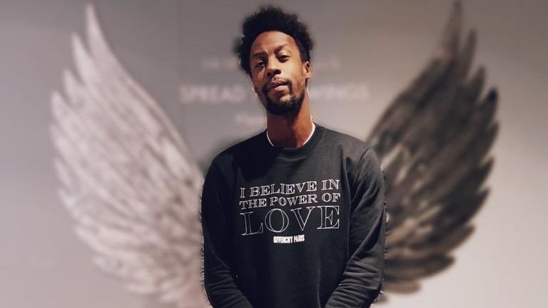 Tennisspieler Gael Monfils sendet friedliche Weihnachtsgrüße. (Quelle: @Gael_Monfils)