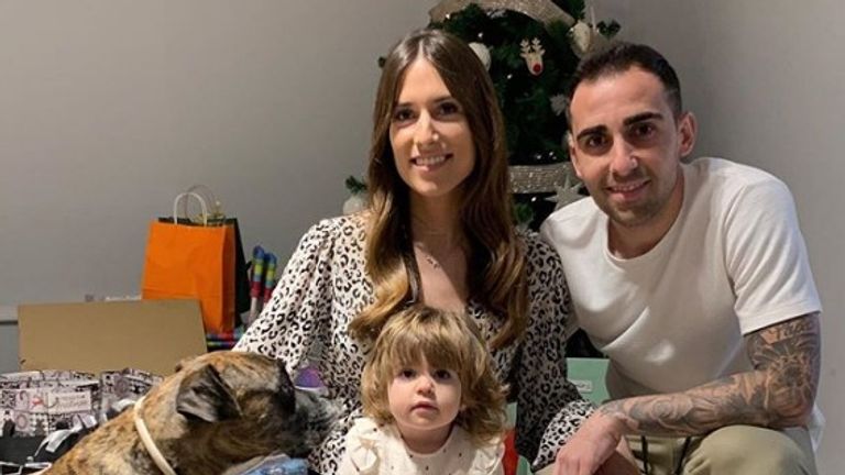 Paco Alcacers Baum fällt eher klein aus. (Quelle: instagram.com/paco93alcacer
