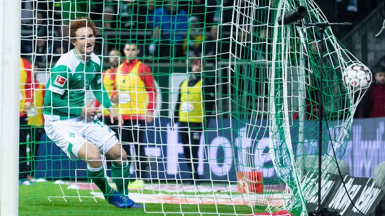 Platz 4: Joshua Sargent für Werder Bremen gegen Fortuna Düsseldorf nach 91 Sekunden (07.12.2018)