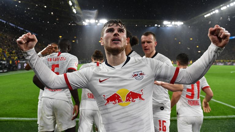 Timo Werner schießt Leipzig gegen Dortmund wieder zurück ins Spiel.