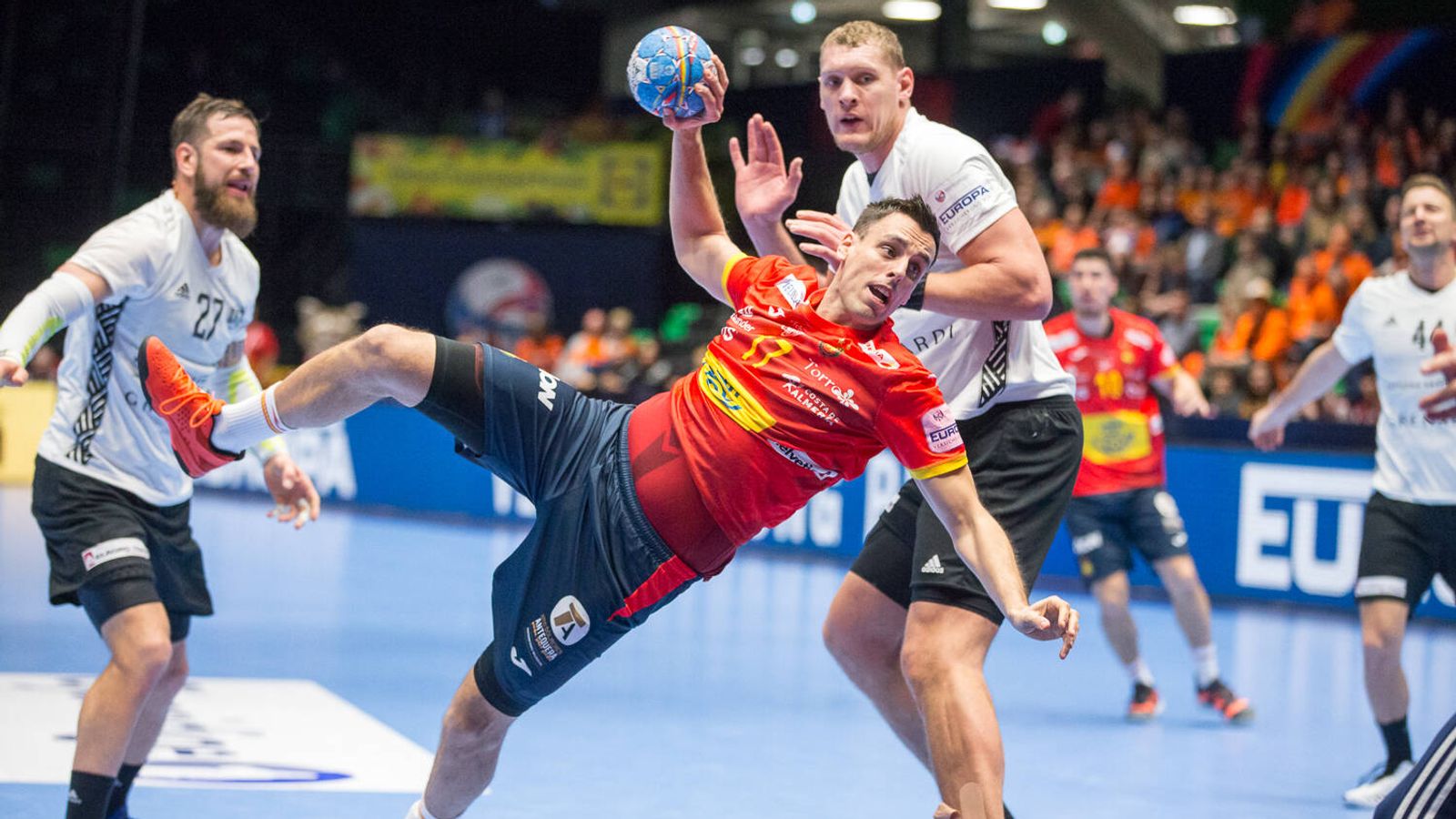 Handball Em Spanien Schlagt Lettland Kroatien Gewinnt Gegen