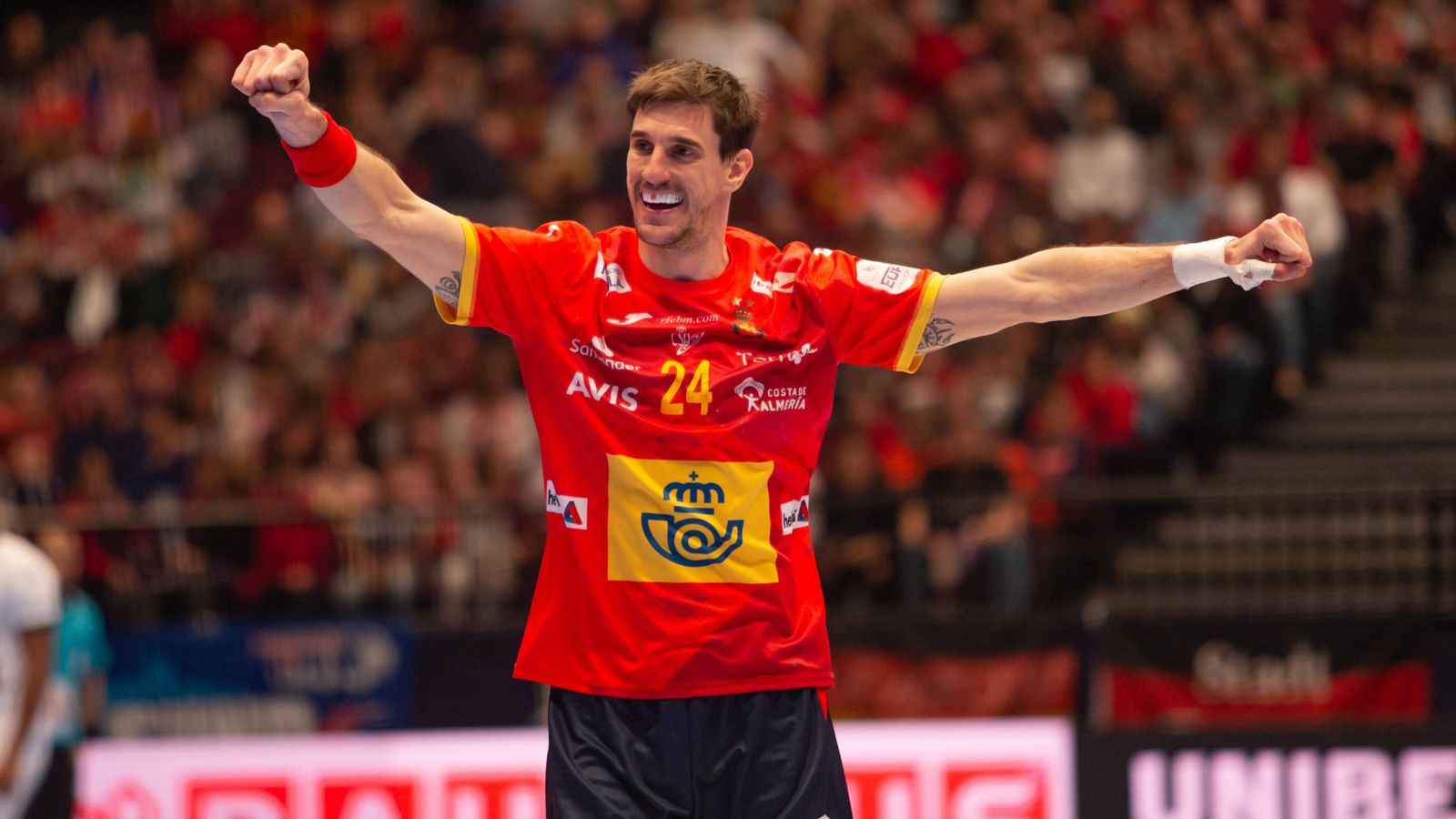 Handball Em Spanien Gegen Kroatien