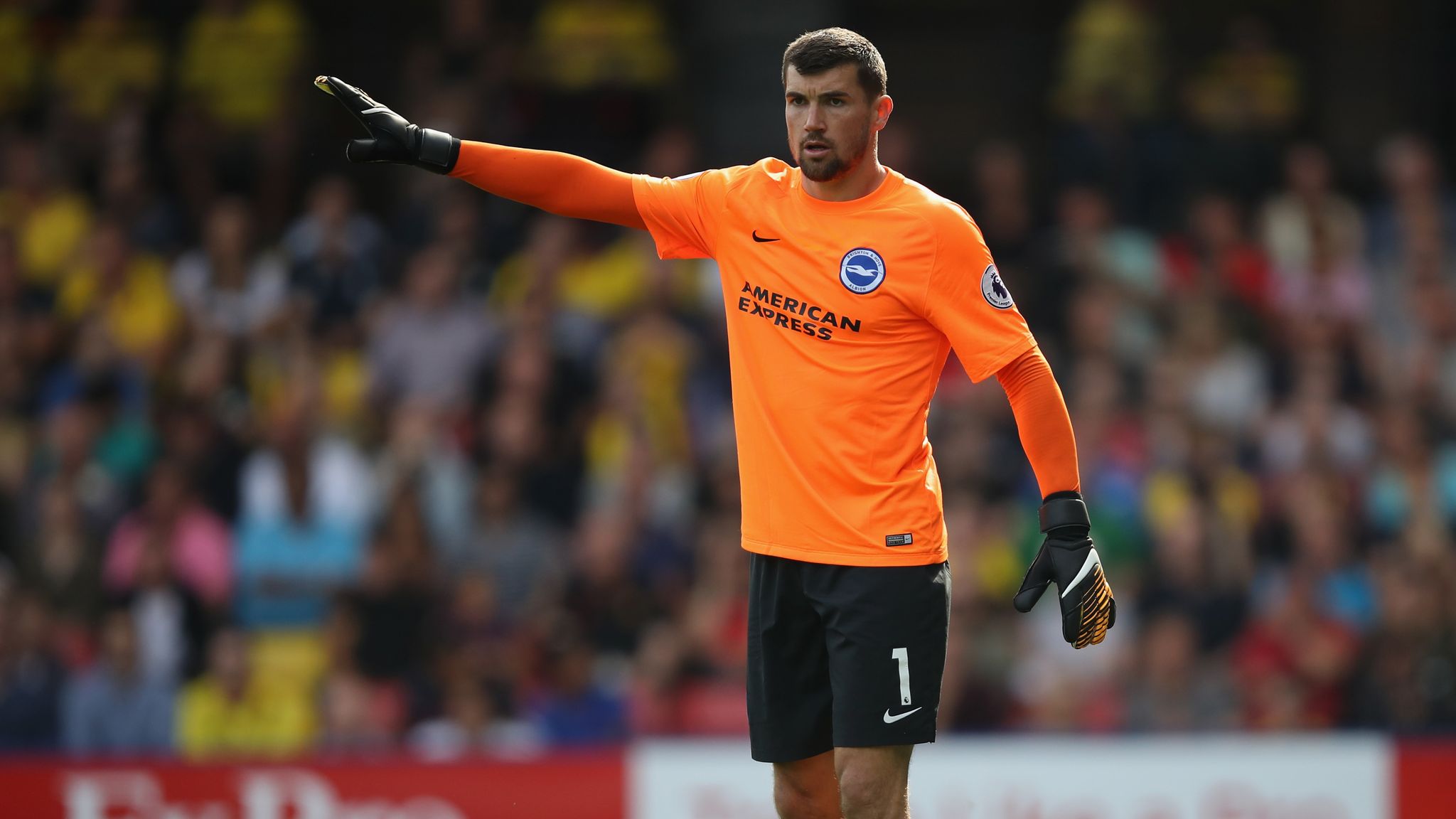 Premier League BrightonKeeper Matthey Ryan spendet pro Parade