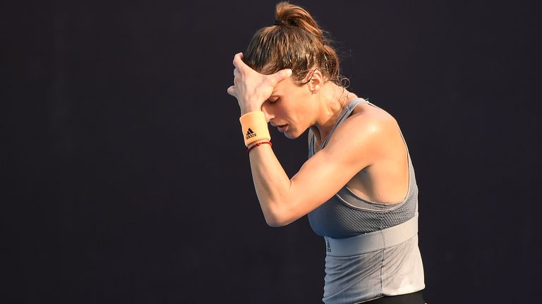 Andrea Petkovic muss wegen einer  Knieverletzung passen.