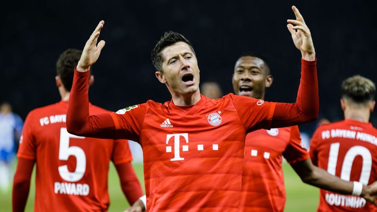 Robert Lewandowski und die Bayern blasen zum Angriff auf die Meisterschaft.