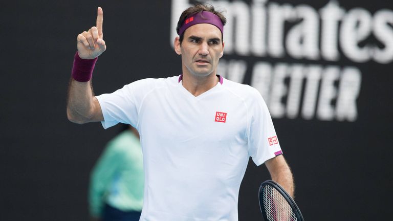 Roger Federer zieht bei den Australian Open ins Halbfinale ein.
