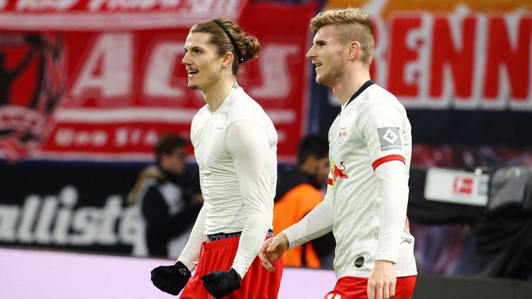 Platz 4: Marcel Sabitzer und Timo Werner.  24 Tore und elf Assists. Beide sind in Topform und Leipzig profitiert von diesem torgefährlichen Duo. Derzeit stehen sie deswegen an der Tabellenspitze der Bundesliga.