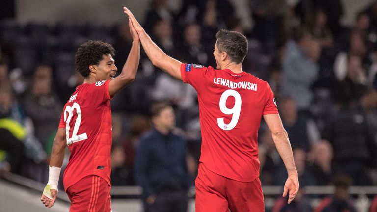 Serge Gnabry und Robert Lewandowski bilden das torgefährlichste Duo der Bundesliga. 
