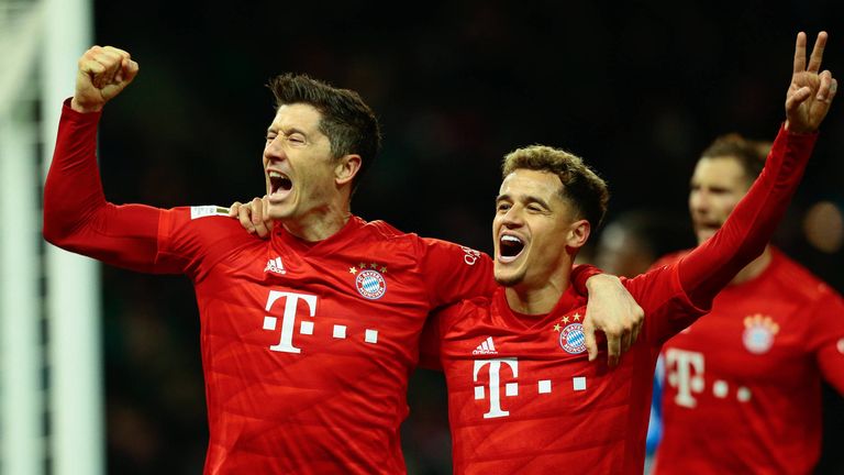 Der FC Bayern feiert zum Rückrundenstart einen deutlichen Sieg gegen die Hertha.