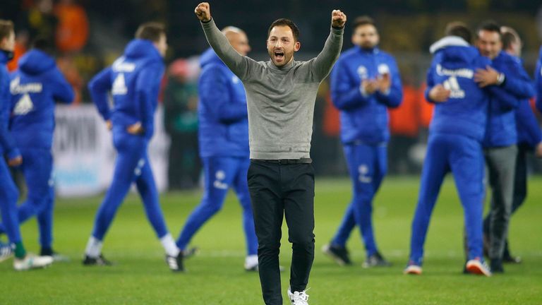 Domenico Tedesco hatte auf Schalke lange Zeit viel zu jubeln. 