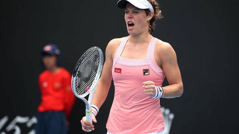 Laura Siegemund zieht in die zweite Runde der Australian Open ein. 