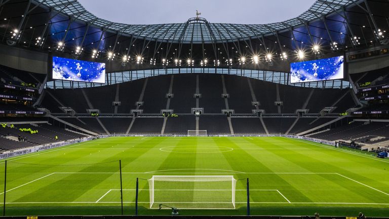Das Tottenham Stadium braucht noch einen Namens-Sponsor.