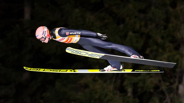 Die deutschen Skispringer um Karl Geiger waren im Teamspringen in Zakopane erfolgreich.