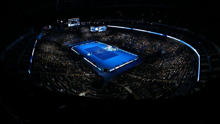 ATP-Finals in London (Finale 22.11): O2 Arena in London – Kapazität 20.000.