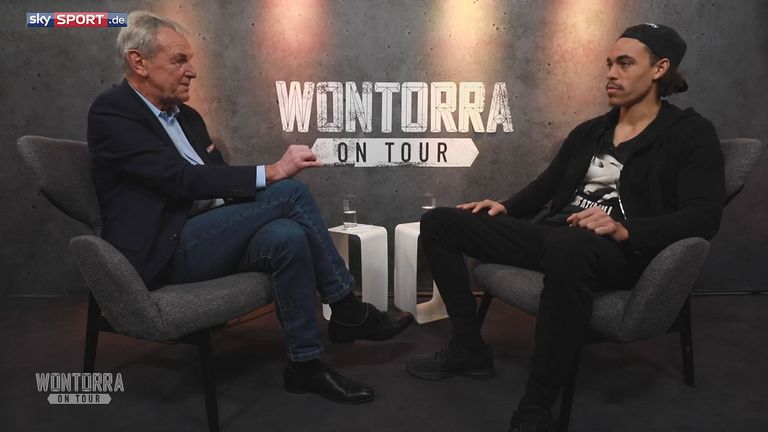 Yussuf Poulsen ist zu Gast bei Wontorra On Tour.
