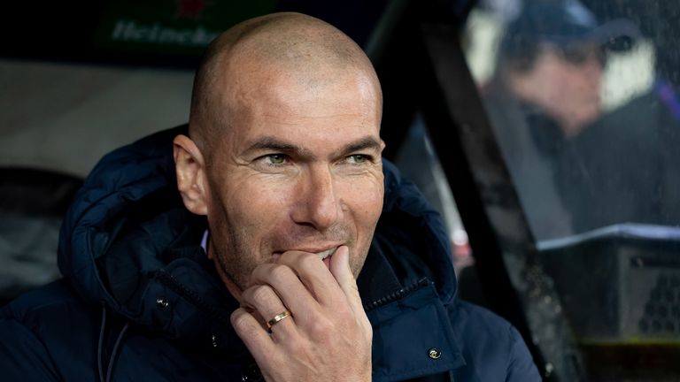 Zinedine Zidane hat bislang jedes Finale mit Real Madrid gewonnen. 