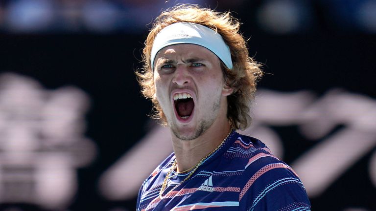 Alexander Zverev besiegt Stan Wawrinka und erreicht das Halbfinale der Australian Open.