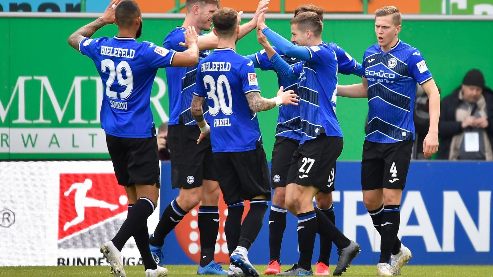 2. Bundesliga Arminia Bielefeld gewinnt in