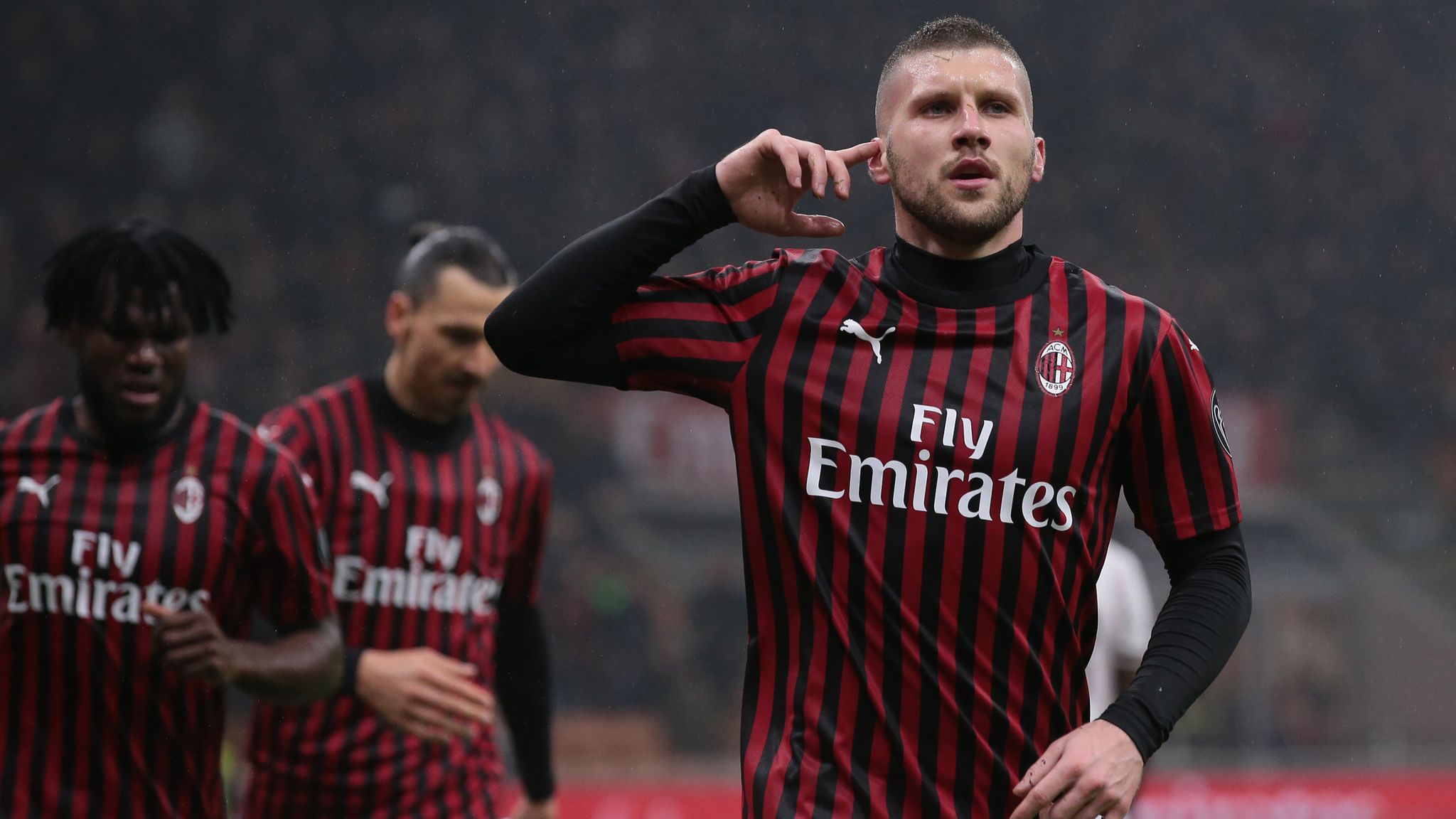 Фото футболистов из милана Rebic on fire! Ex-Frankfurter schießt Milan zum Sieg gegen Turin Fußball News Sk