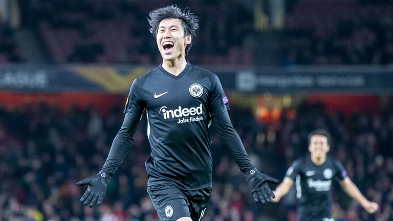 Daichi Kamada und Eintracht Frankfurt wollen in der Europa League für Furore sorgen.