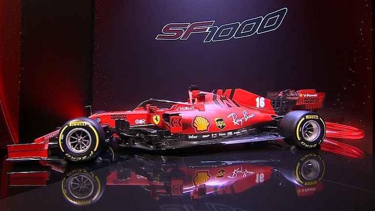 SF1000: Das ist das neue Auto von Ferrari für die kommende Saison. (Bildquelle: ferrari.com).
