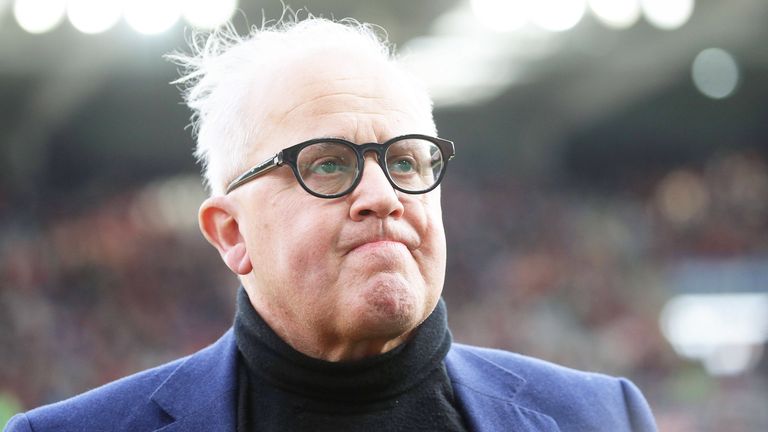 DFB-Präsident Fritz Keller ruft zum Kampf gegen Rassismus auf.