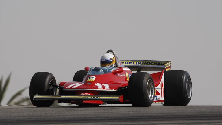 1979: Jody Scheckter im Ferrari 312T4.