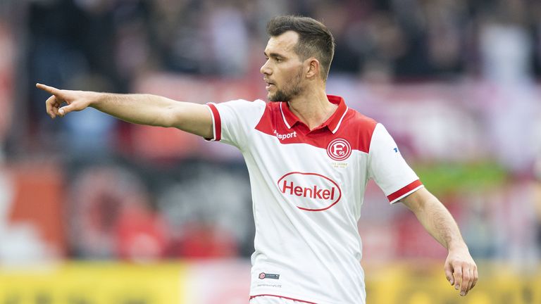 Kevin Stöger will Fortuna zum Sieg gegen Gladbach führen.