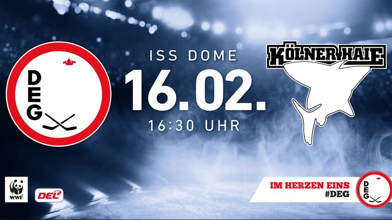 Die Düsseldorfer EG und die Kölner Haien wollen sich gemeinsam mit der DEL und der Umweltschutzorganisation WWF für bedrohte Arten stark machen (Bildquelle: DEG).