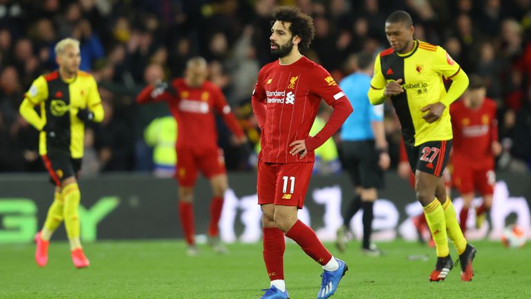 Der FC Liverpool musste gegen den FC Watford seine erste Liga-Pleite seit über einem Jahr hinnehmen.