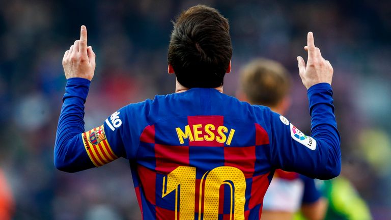 Fc Barcelona Lionel Messi Verbucht Gegen Sd Eibar Den 1000 Scorerpunkt Fussball News Sky Sport