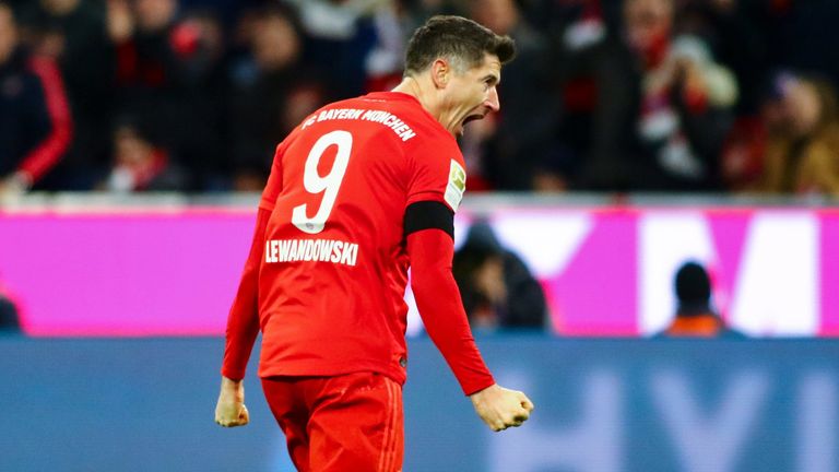 Lewandowski rettet den Bayern drei Punkte. 
