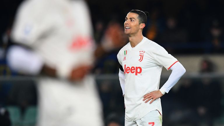 Cristiano Ronaldo stellt einen neuen Klubrekord für Juventus auf - verliert aber in Verona. 