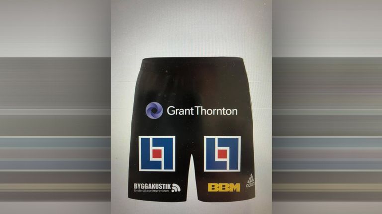Die Hose zum neuen Karlstad-Trikot. (Bildquelle: Facebook)