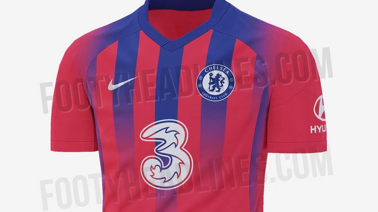 Das Ausweichtrikot des FC Chelsea erinnert sehr an das Outfit von Stadtrivale Stoke City... (Quelle Bild: footyheadlines.com)