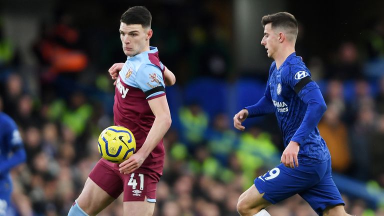 Platz 9: West Ham United: Gesamtkader – 381 Millionen Euro I Wertvollster Spieler: Declan Rice – 54 Millionen Euro