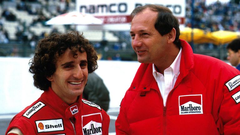 1987: In den 80ern ist sein Name dominant: Alain Prost. Das erste Rennen der Saison gewinnt er zwischen 1980 und 1989 fünf Mal. Brasilien liegt ihm, denn 1987 feiert er dort schon den dritten Sieg.