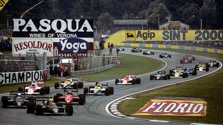 GP von Italien/ San Marino in Imola (im Rennkalender von 1980 bis 2006) – Rekordsieger: Michael Schuhmacher (7).