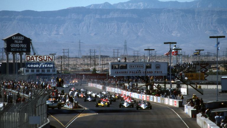 GP der USA in Las Vegas (im Rennkalender 1981 und 1982).