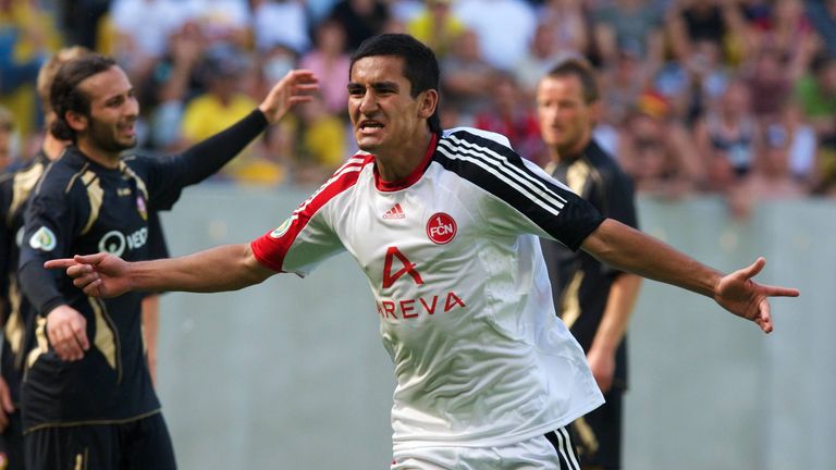 Der heutige ManCity-Star Ilkay Gündogan damals noch im Trikot des 1. FC Nürnberg (Feburar 2009 - Juni 2011).