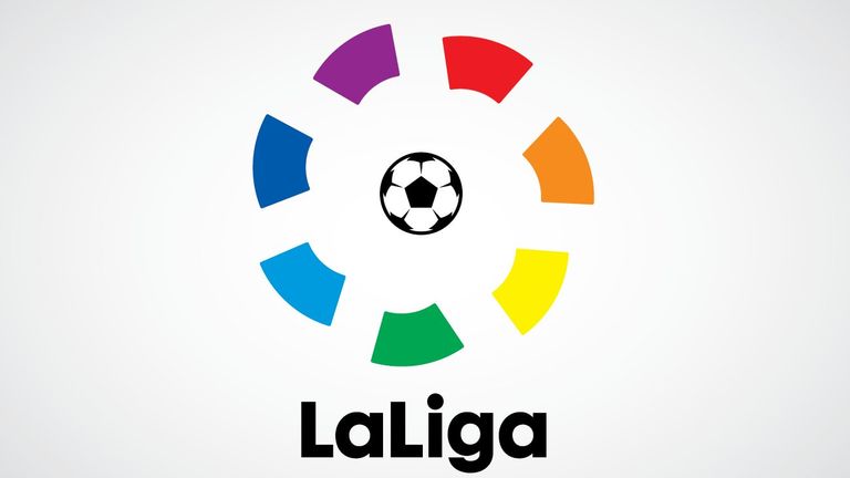 Brav würden die einzelnen Elemente des LaLiga-Logos sich in diesem Entwurf an das Social Distancing halten. (Quelle: Daniel Nyari @Twitter)