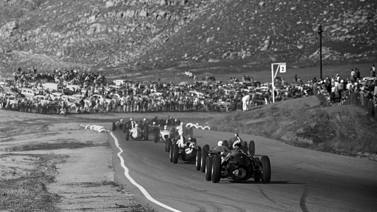GP von USA in Riverside (im Rennkalender 1960) – Sieger: Stirling Moss.