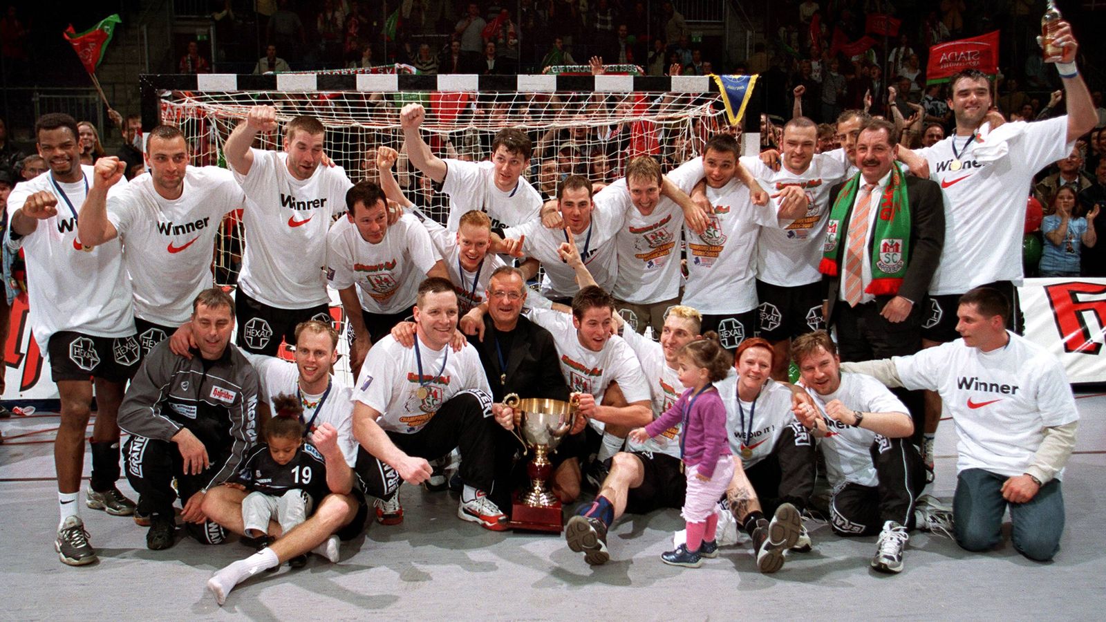 18jähriges Jubiläum SC Magdeburg gewinnt Champions League Handball