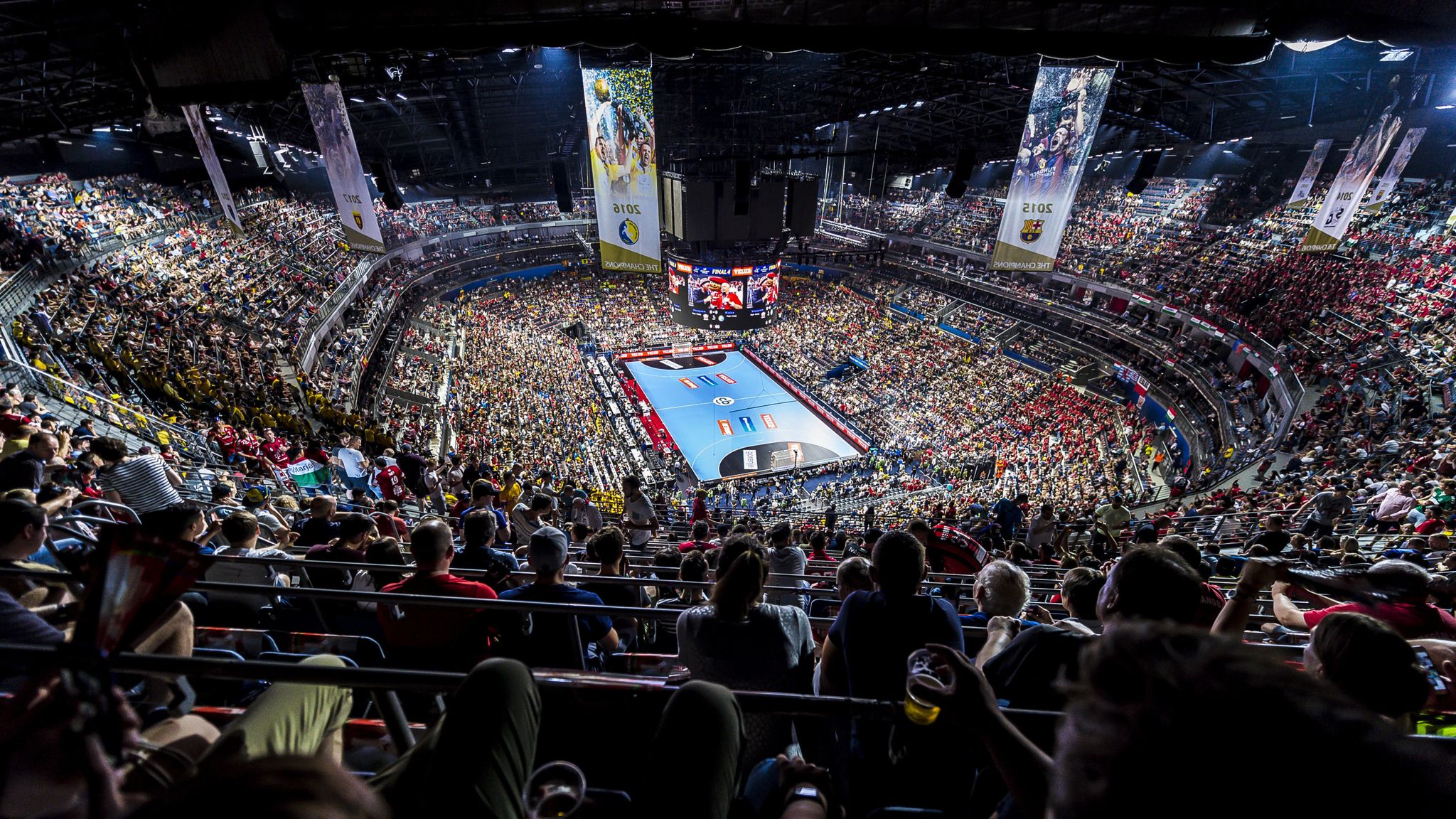 Handball Die größten Arenen der EHF Champions League Handball News