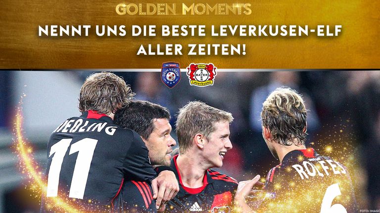 Michael Ballack und Lucio prägten Anfang des Jahrtausends bei Bayer 04 Leverkusen eine Ära. Stehen Sie auch in Eurer Legenden-Elf?